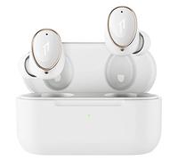 1MORE EVO Noise Canceling Earbuds, Audiophile Headphones with Dual Drivers, Adaptive ANC, Bluetooth Headphones, HiFi Sound, LDAC, Hi-Res Audio, 6 Mics, 28H Playtime, Wireless Charging, White