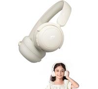1MORE HQ20 Kids Headphones Wireless, 75/85/90dB Volume Limited, 65H Playtime, Bluetooth 5.3, Built-in Mic, Foldable Over Ear Headphones for Childrens/Tablet/Phone/PC/School/Travel, White