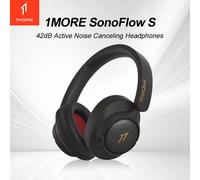 1MORE SonoFlow S Active Noise Canceling Wireless Headphones 42dB ANC Bluetooth Headsets Hi-Res Audio 90H Playtime Black