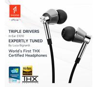 1MORE Triple Driver E1001 In-Ear Wired earphones 3.5mm Headphones with High Resolution Bass Driven Sound Type c headphones GOLD