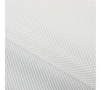 1MX1.6M Breathable Sandwich Mesh Three Layer 3D Cloth Sandwich Mesh Fabric Elastic Mesh Cloth Air Bed Fabric Sofa Raw Material (White)