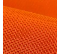 1MX1.6M Breathable Speaker Mesh Cloth Dustproof Soundproof Net Handmade DIY Upholstery Cloth Radio Acoustic Protective Cloth (Orange)