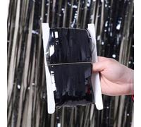 1mx2m Rain Curtain Backdrop For Baby Shower Newborns Photoshoots Backgroud Disco Party Wedding Decorations Props Birthday Decorative Wall
