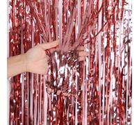 1mx2m Rain Curtain Backdrop For Baby Shower Newborns Photoshoots Backgroud Disco Party Wedding Decorations Props Birthday Decorative Wall