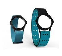 1MZUK Myzone MZ-Switch Replacement Arm & Wrist Straps - Aqua - Vibrant, Adjustable & Comfortable Replacement Fitness Band for the MZ-Switch