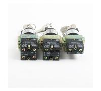 1NO/1NO1NC/2NO 2/3-position key operation selection button switch instantaneous/reset self-locking/locking(XB2-BG65)