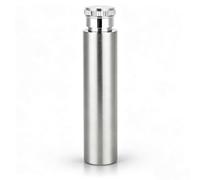 1oz Pocket Whiskey Bottle, Stainless Steel Liquor Tube Hip Flask | 10x2.2x2.2cm/3.9x0.9x0.9in Pocket Size, Airtight Leakproof Sealing, Alcohol Drinkware, for Outdoor, Camping, Travel