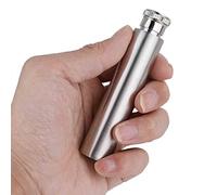 1oz Whisky Shot Flask Pocket Hip Wine Bottle Outdoor Camping Flagon Stainless Steel Fishing Alcohol Bottle for Groomsmen Present Men's Gifts