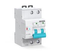 1P 2P 35mm DIN Rail Circuit Breaker Timer Remote Control Intelligent Automatic Smart Switch(100A,1)