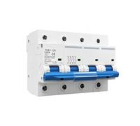1P 2P 3P 4P 400V AC High-current 80A 100A 125A Circuit Breaker Switch 35MM Rail Short-circuit Overload Protection 10kA