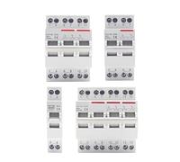 1P 2P 3P 4P 40A 63A MTS Dual Power Manual Transfer Interlock Circuit Breaker Din Rail Isolating Discounnecting Switch NWPNLXEA(3p,40A)