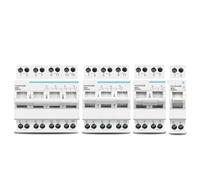 1P/2P/3P/4P 40A/63A MTS Dual Power Manual Transfer Isolating Switch Circuit Breaker 1Pcs(Gold 4pcs,40A)