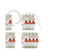1P 2P 3P 4P Circuit Breaker Timer Voice Remote Control Smart Life Automatic Intelligent Interruptor Switch CZAOINCU(3p,6A)