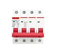 1P 2P 3P 4P DC 1000V Solar Circuit Breaker Overload Protection Switch 6A 10A 16A 20A 25A 32A 40A 50A 63A for PV System
