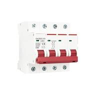 1P 2P 3P 4P DC 1000V Solar Circuit Breaker Overload Protection Switch 6A 10A 16A 20A 25A 32A 40A 50A 63A(2P,20A)