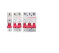 1P/2P/3P Miniature Circuit Breaker MCB Din Rail Breaking Capacity 6A/10A/16A/20A/25A/32A/40A/50A/63A CZAOINCU(3P,16A)