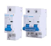 1P 2P DC Breaker 12V 24V 36V 48V 96V 120V Circuit 100A 200A 250A Solar Battery Protector Car Charging Pile Isolator(1P,25v)