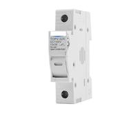 1P 2P DC Fuse Holder 10 * 38mm High Voltage Solar PV 1100V TOPV-30 Base Photovoltaic System Protection Protector gpV CZAOINCU(1P Without LED)