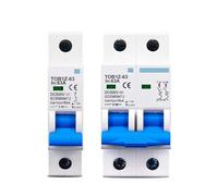 1P 2P DC MCB 6KA 500V Circuit Breaker 3A 6A 10A 16A 20A 25A 32A 40A 50A 63A Y connection AUOQKQUT(B,63A)