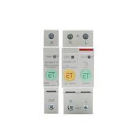 1P 2P Smart Power Consumption kWh Meter Circuit Breaker Time Relay Switch Leakage Voltage Protection CZAOINCU(WIFI 1P)