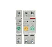 1P 2P TUYA APP WIFI Smart Energy Power Consumption KWh Meter Circuit Breaker Time Relay Switch Leakage Voltage Protection(Zigbee 1P)