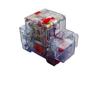 1p Ac220v-380v dz47le-63 6a10a16a25a32a40a63a transparent switch main gate residual current leakage protection circuit breaker(125A)