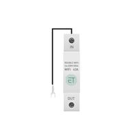 1P Din Rail Smart Meter Power Consumption kWh Meter Circuit Breaker Switch Relay Voltmeter for Smart Home EKFBQBGW