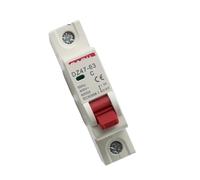 1P DZ47 3A 6A 10A 16A 20A 32A 40A 50A 63A 400V C Type Miniature Circuit Breaker 35mm DIN Rail mounting Breaking Capacity(50a)