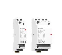 1P Household AC Contactor 16A 20A 25A 2NO or 2NC 1NO1NC 230V Automatic Contactor Din Rail Type(16A,2NO)