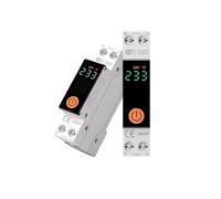 1P+N 1-63A 110/230V DIN Rail Breaker With Timing Relay | Status Monitoring Circuit Protector For Household Power Supply Systems