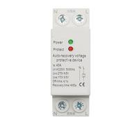 1P+N 27mm 40A 63A 230V Din Rail Automatic Recovery Reconnect Over Voltage and Under Voltage Protective Device Protection Relay(16A)