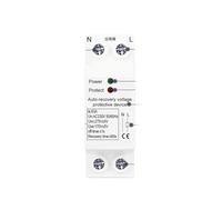 1P+N 27mm 40A 63A 230V Din Rail Automatic Recovery Reconnect Over Voltage and Under Voltage Protective Device Protection Relay(32A)
