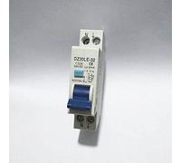 1P+N 32A RCBO 6KA Residual Current Circuit Breaker Over Current Leakage Protection 18mm Compact RCD DZ47LE-T1