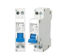 1P+N Mini Circuit Breaker MCB 6A 10A 16A 20A 25A 32A Din Rail Mounting Miniature Household Air Switch(25A)