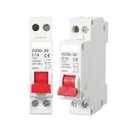 1P+N Mini Circuit Breaker MCB 6A 10A 16A 20A 25A 32A Din Rail Mounting Miniature Household Air Switch(20A)