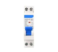 1P+N NXB-40 NXBLE-40 Replace DZ267-32 6A 10A 16A 20A 25A 32A 220V(NXB-40 1P 1N(MCB),25A)