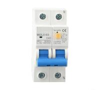 1P+N RCBO Leakage Circuit Breaker, 6KA Breaking Capacity, AC230V Overload & Short Circuit Protection Switch for Industrial and Residential Use(10A)