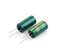 1Pack Aluminum Electrolytic Capacitor Low Capacitors 6.3V 10V 16V 25V 35V 50V 63V 100V 400V 450V Assorted Capacitors DIY(50V10UF 1000Pcs)