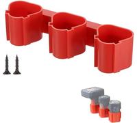 1pack Battery Hanger Compatible with M12 Battery Holder Wall Mount Tool Holder with Battery Slots Battery Packout Racks