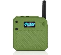 1Pack ESP32 for Heltec V3 Case LoRa Development Board Meshtastic Case with Antenna Port and Type-C Interface Army Green