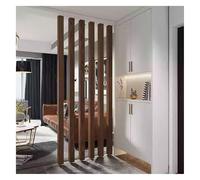 1pack Floor-to-ceiling Living Room Wall Partition Screen, Wooden Column With Adjustable Feet, Easy To Install And Remove(Color 1,80cm/31.5in/2.62ft)