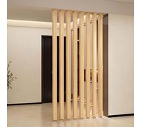 1pack Floor-to-ceiling Wall Partition Screen With Adjustable Height Decorative Grille, Perfect For Privacy Screens, Doorways, And Studio Apartments(Color 2,195cm/76.77in/6.39ft)