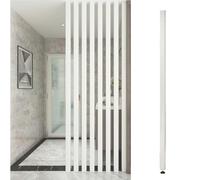 1pack Floor-to-ceiling Wall Partition Screen With Adjustable Legs And Office Posts, No Drilling Required(Color 1,130cm/51.1in/4.26ft)