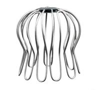 1PACK Gutter Downspout Guard - drain covers, Stainless Steel Down Pipe Filter Mesh Gutter Guards Leaf Strainer Gutter Screen Covers Down Pipe Protector(75-85mm)