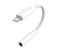 1Pack Lightning to 3.5mm Headphone Adapter for iPhone Earphone Aux Adapter Converter Jack Audio Compatible with iPhone 14 13 12 11 Pro XR XS Max X 8 7 6s Plus Male Lightning to 3.5mm Female Jack Cord