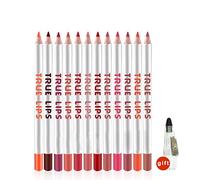 1Pack Matte Lip Liner Pencil Set 12 Assorted Colors Natural Lip Makeup High Pigmented Pencils Waterproof And Long Lasting Velvet Lip Liners For Sexy Lips Makeup Lip Gloss