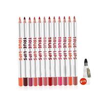 1Pack Matte Lip Liner Pencil Set 12 Assorted Colors Natural Lip Makeup High Pigmented Pencils Waterproof And Long Lasting Velvet Liners For Sexy Lips Makeuplip