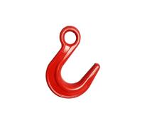 1Pack Open Hook 2-12.5Tons Heavy Duty Rigging Crane Eye Hook Industrial Crane Hoist Rigging Hook for Chain & Wire Rope(2t load)