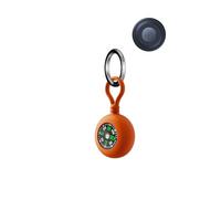 1pack Protective Case for Motorola Moto Tracker Tag Silicone Keychain- Durable and Stylish Cover,toergy Waterproof,Anti-fall,Dogs,Cats Locator Case,Orange