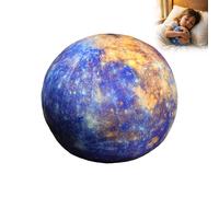 1Pack Super Soft 3D Planet,6.7 Inch Cute Sun Plush Soft Pillow, Realistic Earth, Moon, Sun, Stuffed Plush Educational Toy for Learning Science, Planet Toy Gifts for Boys & Girls (E)